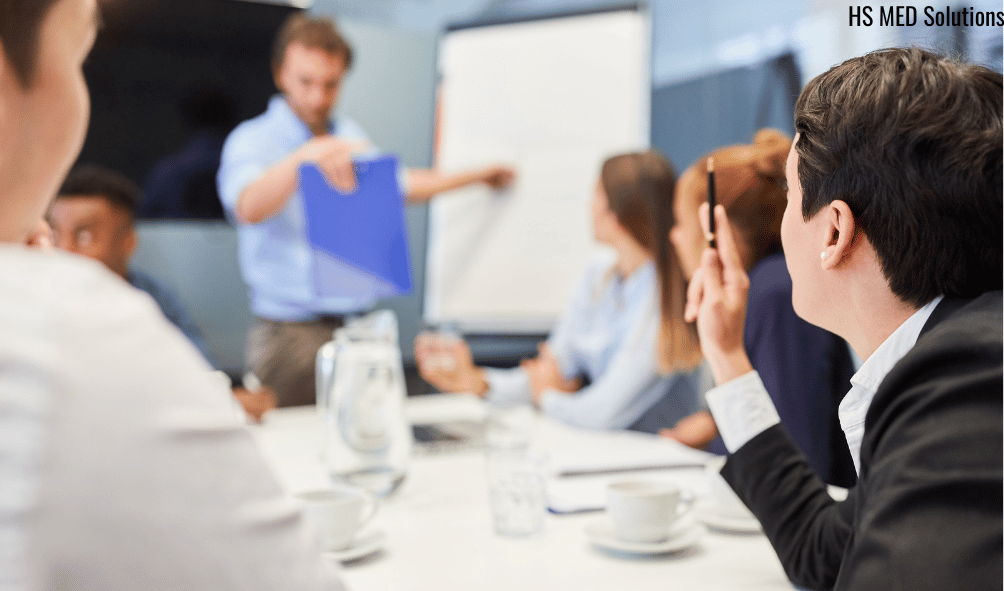 HS MED Solutions Practice Management and Focus on Staff Training and Development with HS MED Solutions