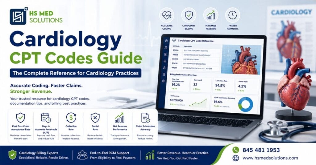 Cardiology CPT Codes Guide 2026: The Complete Reference for Cardiology Practices