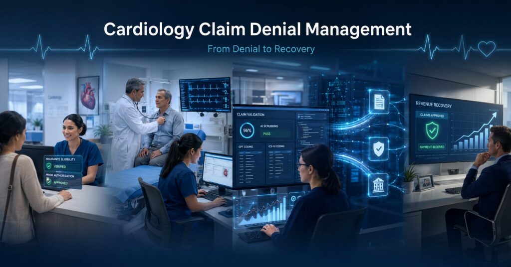 cardiology denial management lifecycle workflow