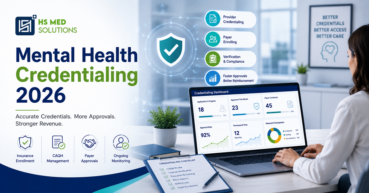 mental health credentialing
